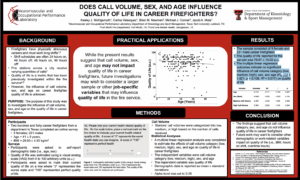 QUALITY OF LIFE IN CAREER FIREFIGHTERS